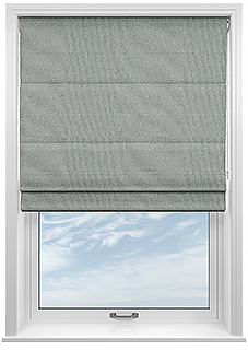 Ellesmere, Earl Grey - Twist&Fit Roman Blind